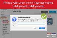 Orbi router login | orbilogin.ne orbilogin.com image 1